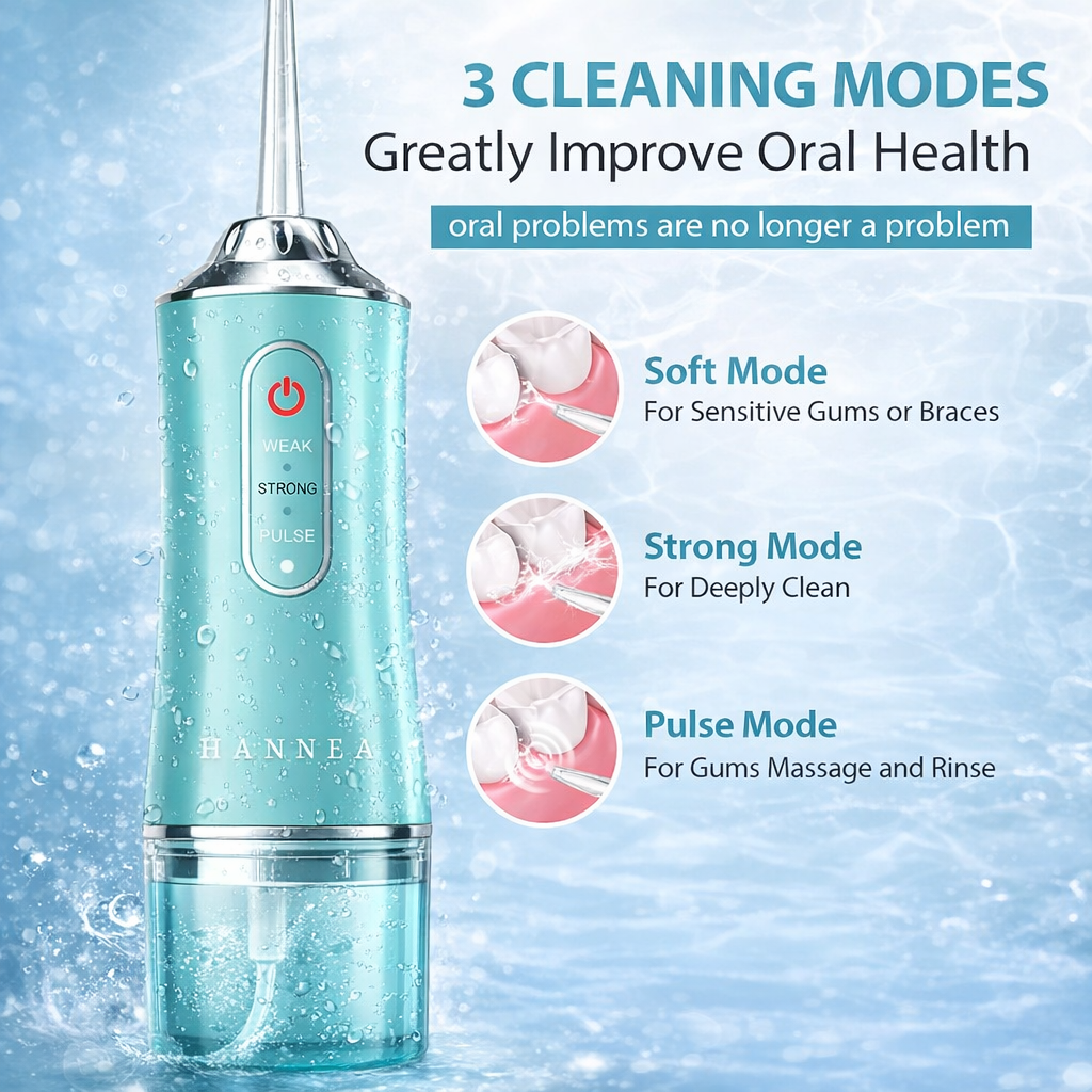 HydraJet Pro™ 3 Modes Rechargeable & IPX7 Waterproof