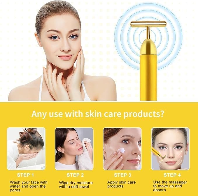 RadiantPulse™ Gold Beauty Bar