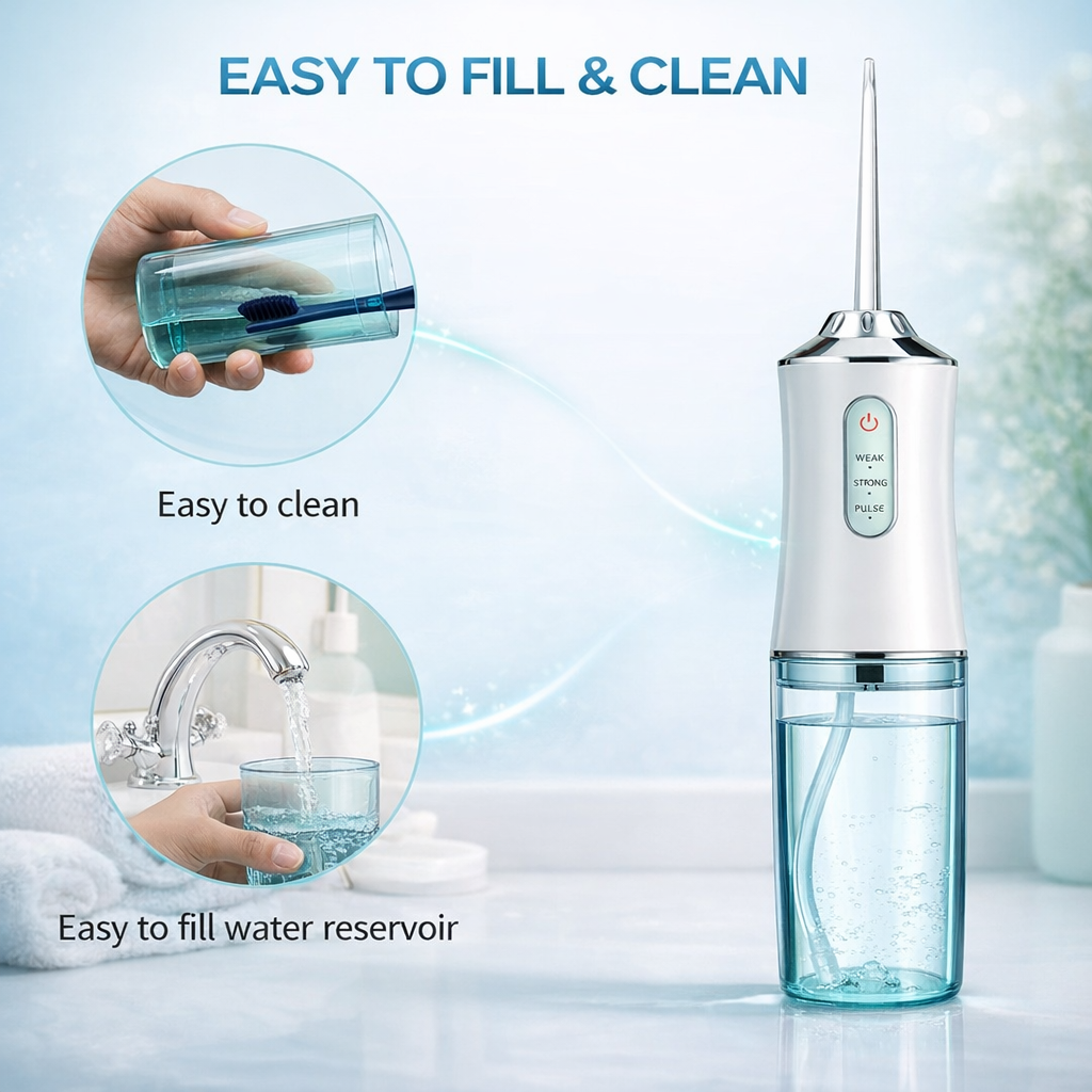 HydraJet Pro™ 3 Modes Rechargeable & IPX7 Waterproof