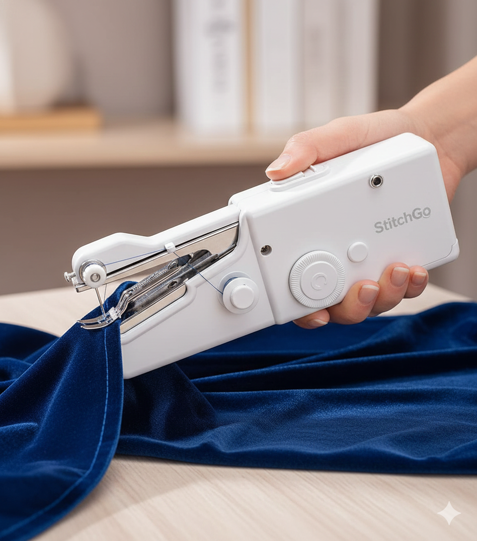 StitchGo™ - Handheld Electric Sewing Machine