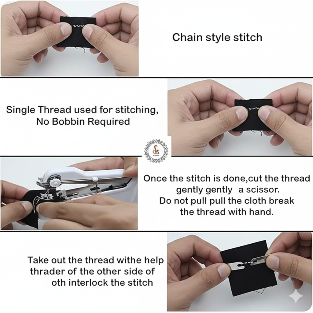 StitchGo™ - Handheld Electric Sewing Machine