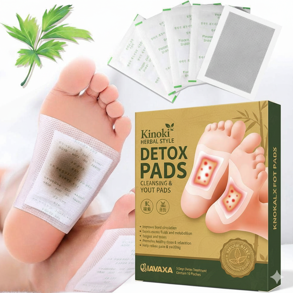 Herbal Detox Foot Patches for Relaxation - 30 Patches (Buy 1 Get 2)