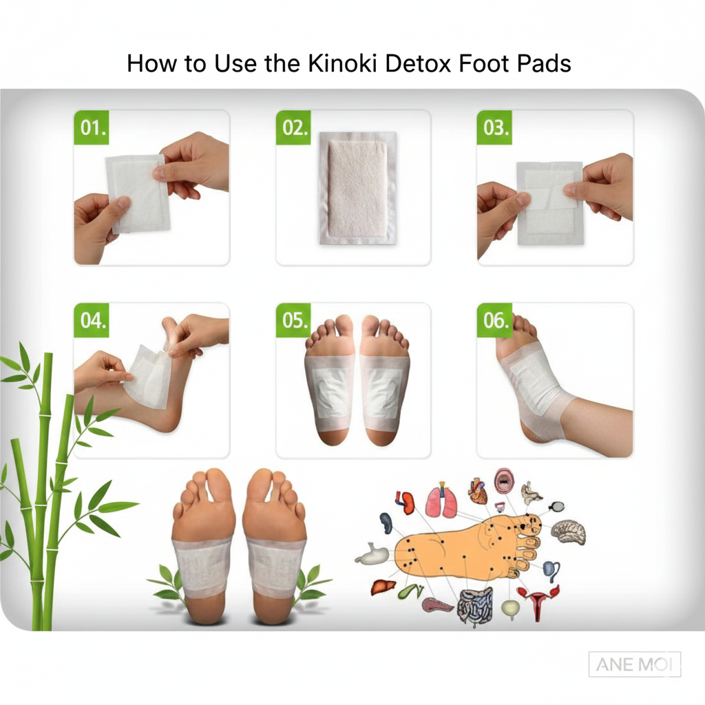 Herbal Detox Foot Patches for Relaxation - 30 Patches (Buy 1 Get 2)