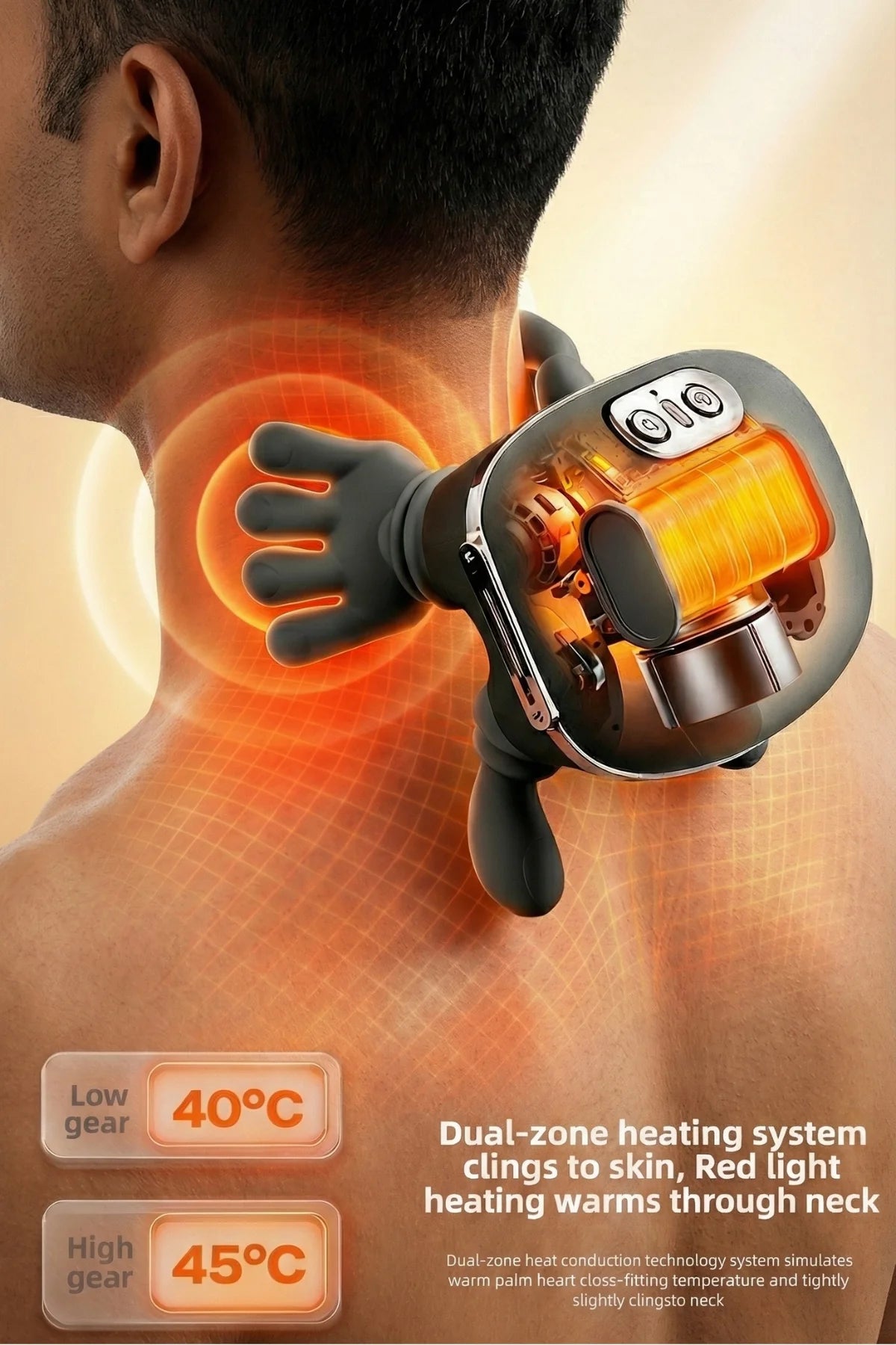 SYNKORA™ Bionic Relief Device (INTRODUCTORY PRICE) - Simulated Human Hand Design for Pain Relief and Muscle Relaxation
