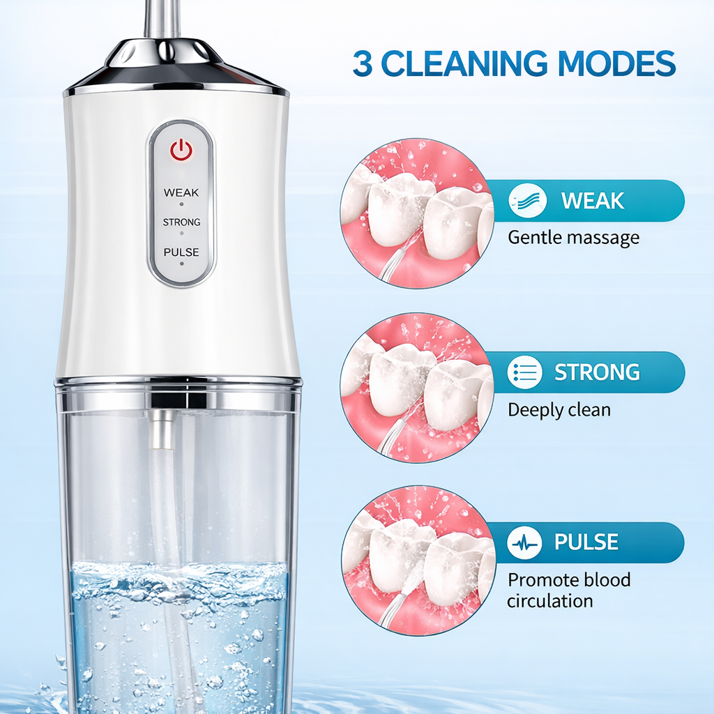 HydraJet Pro™ 3 Modes Rechargeable & IPX7 Waterproof
